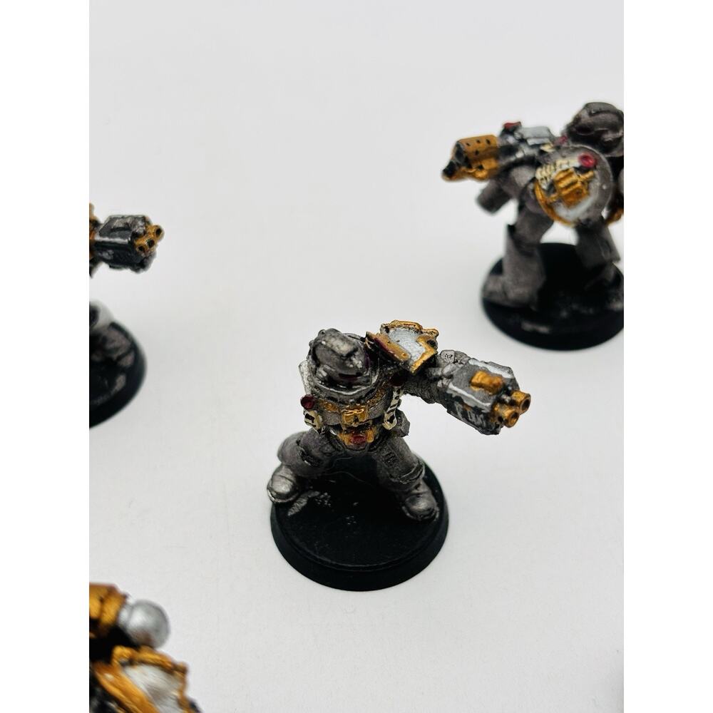 Warhammer 40K Space Marines Grey Knights Metal OOP Squad Games Workshop Rare - Picture 4 of 16
